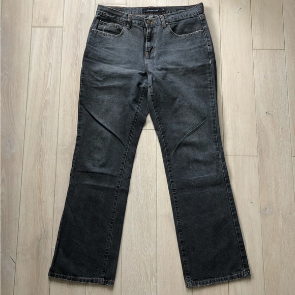 Vintage Calvin Klein Jeans Bootcut Black Jeans Women’s Size 30 - Picture 1 of 13